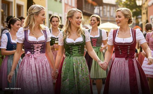 Traditional German Dirndl: Complete Guide to History, Types, Craftsmanship & Authentic Styles